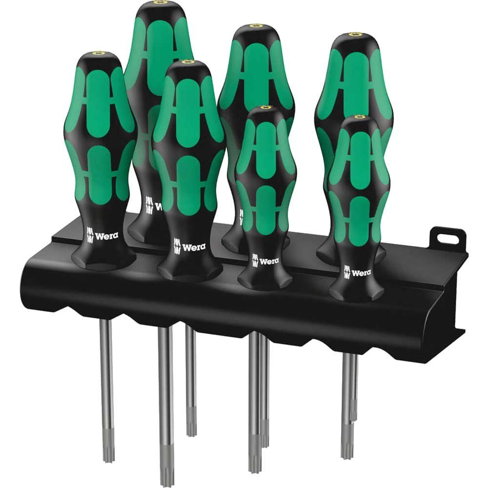 Wera 7 Piece Kraftform Plus 367/7HF Torx Screwdriver Set - Image 1