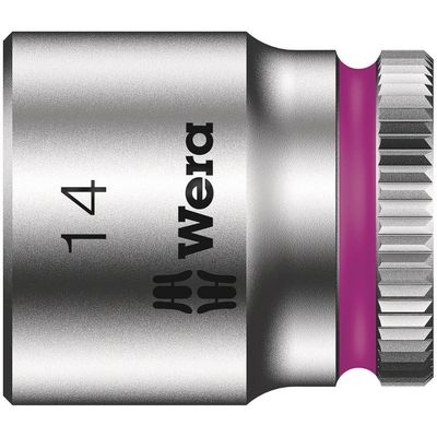 Wera 8790 HMA Zyklop 1/4" Drive Hexagon Socket Imperial