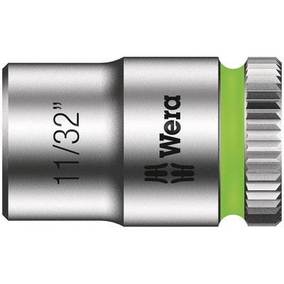 Wera 8790 HMA Zyklop 1/4" Drive Hexagon Socket Imperial - Thumbnail 2
