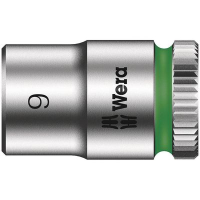 Wera 8790 HMA Zyklop 1/4" Drive Hexagon Socket Imperial 1/4" 7/16"