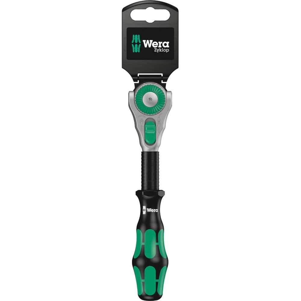 Wera 8000 B SB Zyklop 3/8” Drive Ratchet Handle - Image 1
