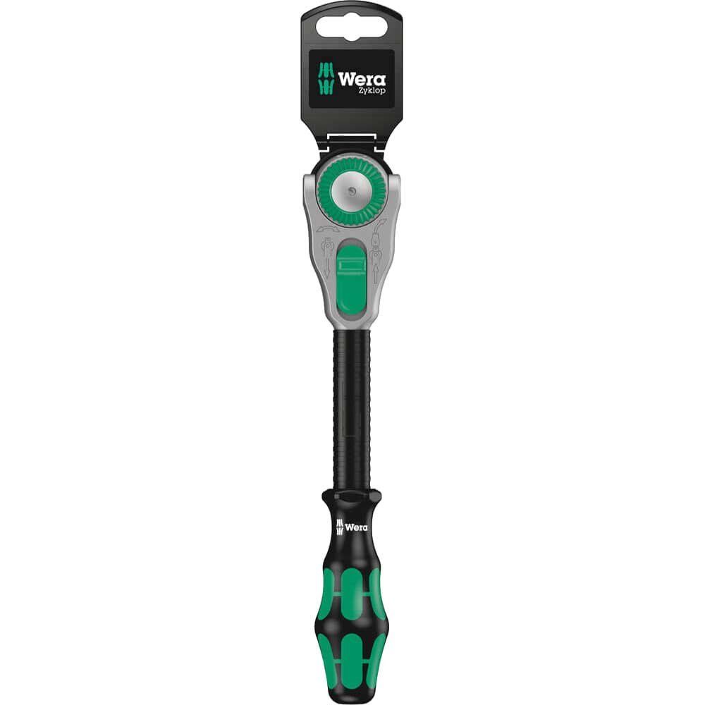 Wera 8000 C SB Zyklop 1/2" Drive Flexible Head Ratchet - Image 1