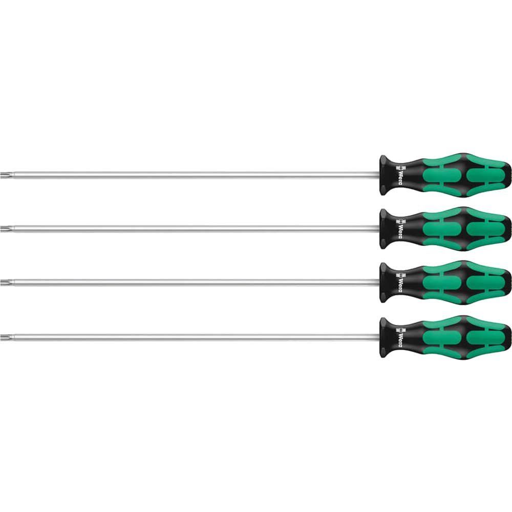 Wera 4 Piece Kraftform Plus 367/4 HF Torx Screwdriver Set - Image 1