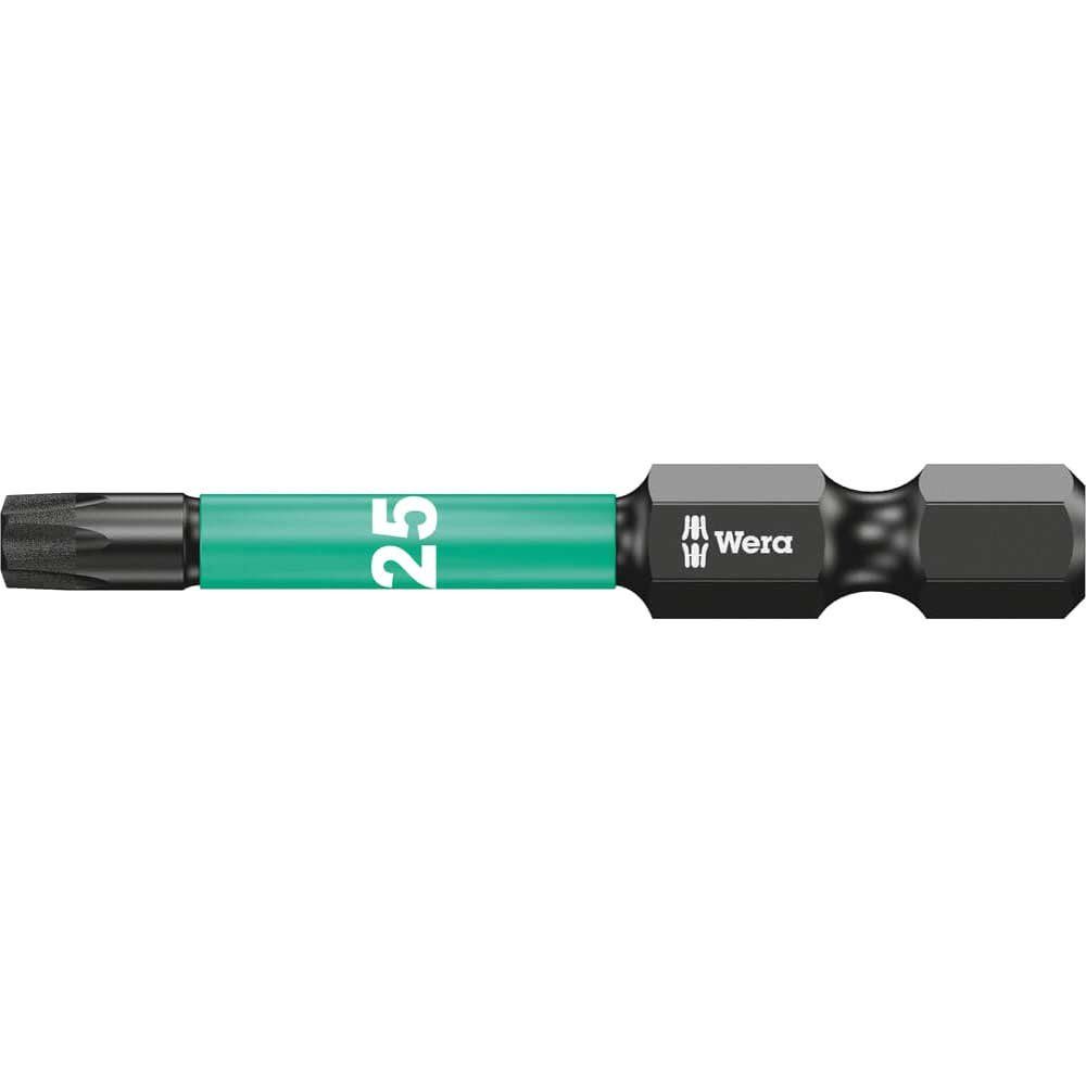 Wera 867/1 Impaktor Torx Screwdriver Bits T25 50mm Pack of 5 - Image 1