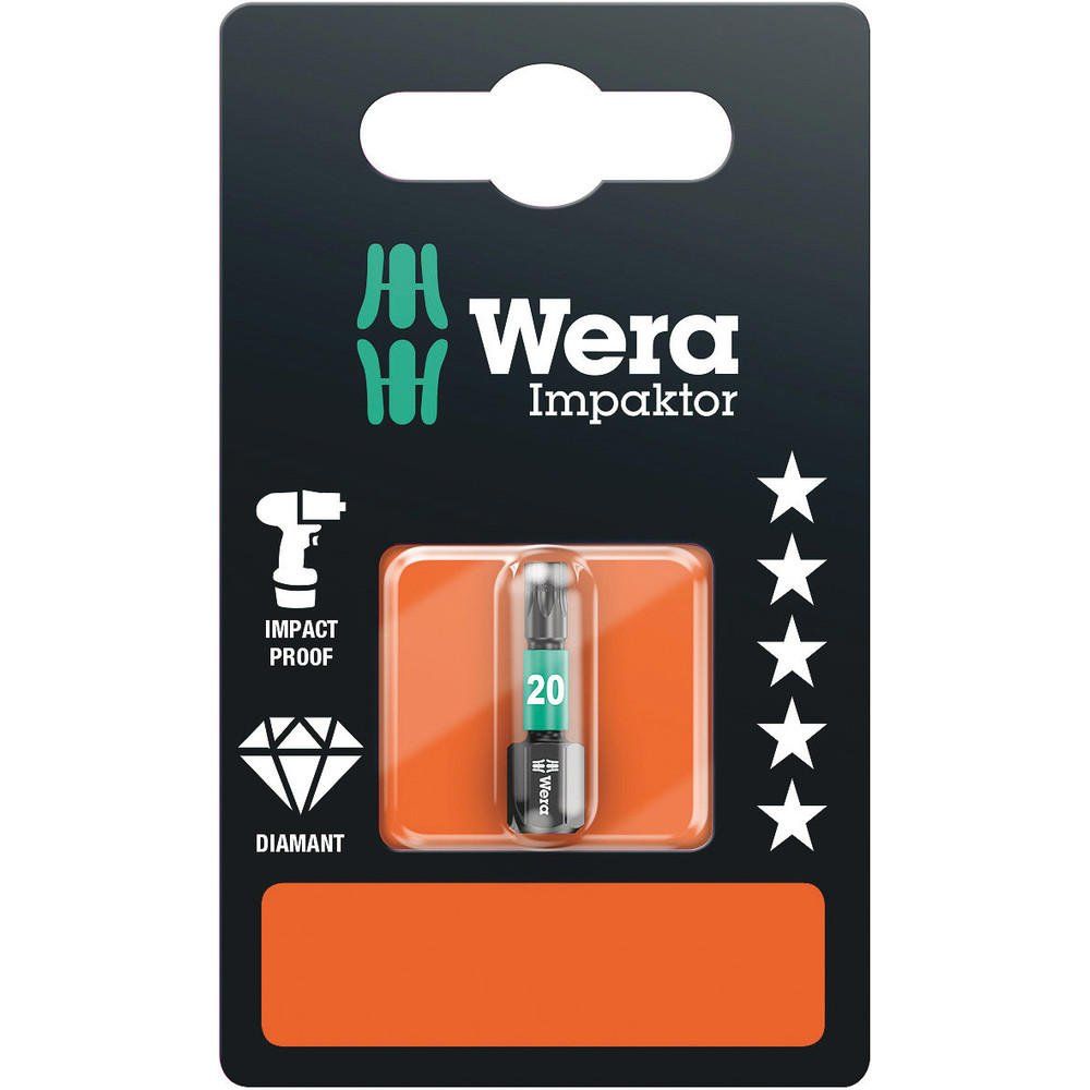 Wera 867/1 Impaktor Torx Screwdriver Bits - Image 1