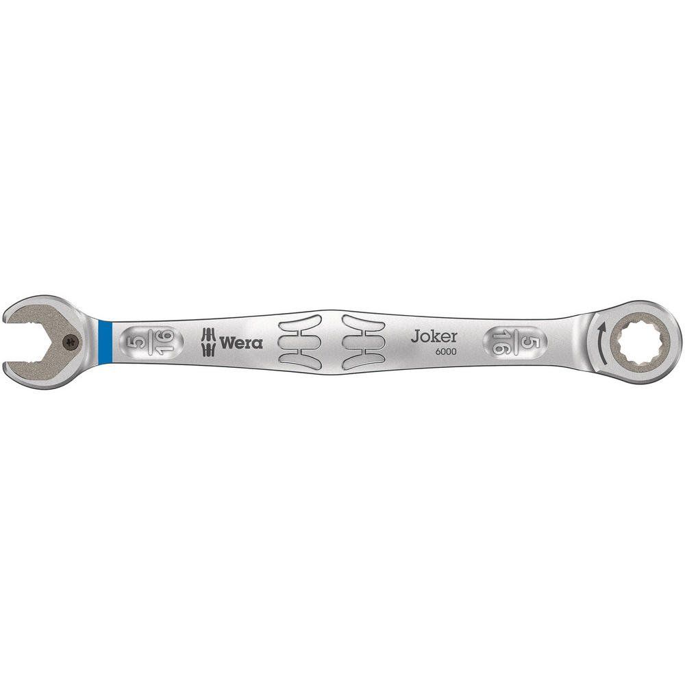 Wera 6000 Joker Ratchet Combination Spanner Imperial 9/16" - Image 1