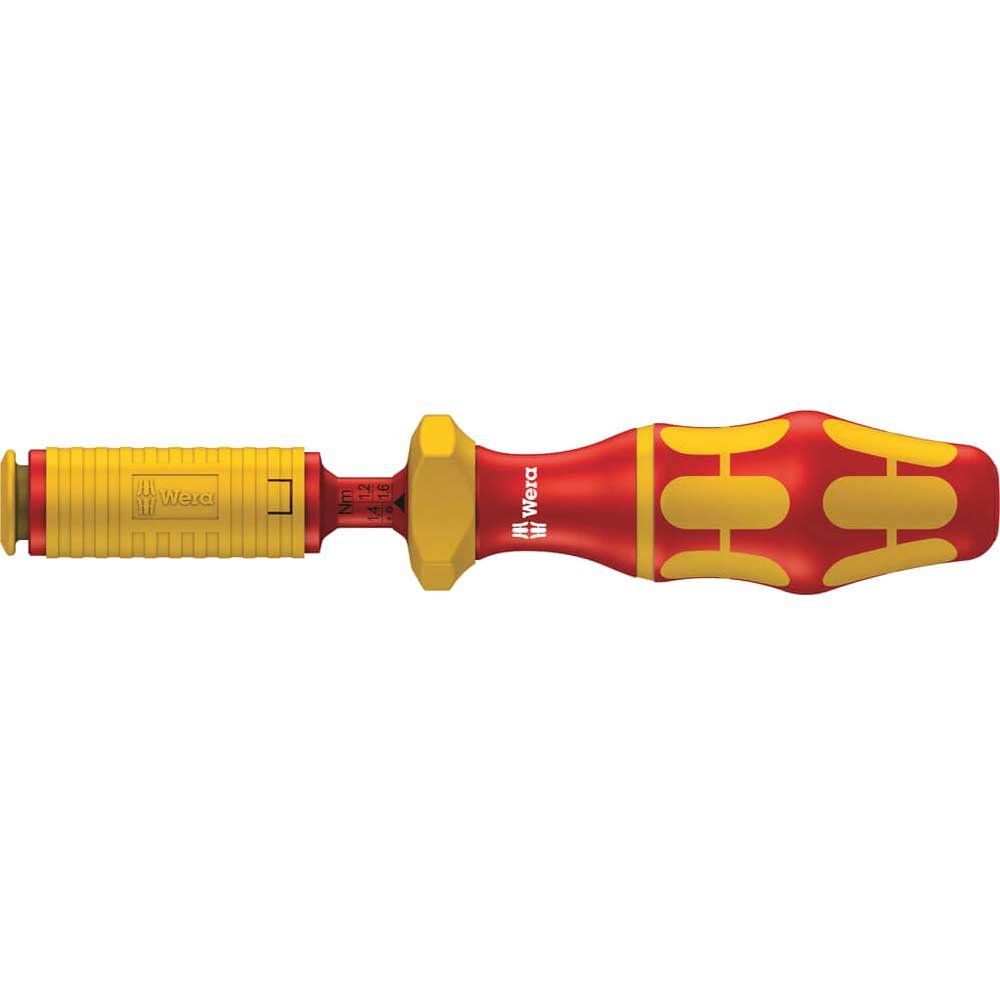 Wera 7441 VDE Insulated Adjustable Torque Screwdriver 1.2-3.0Nm - Image 1