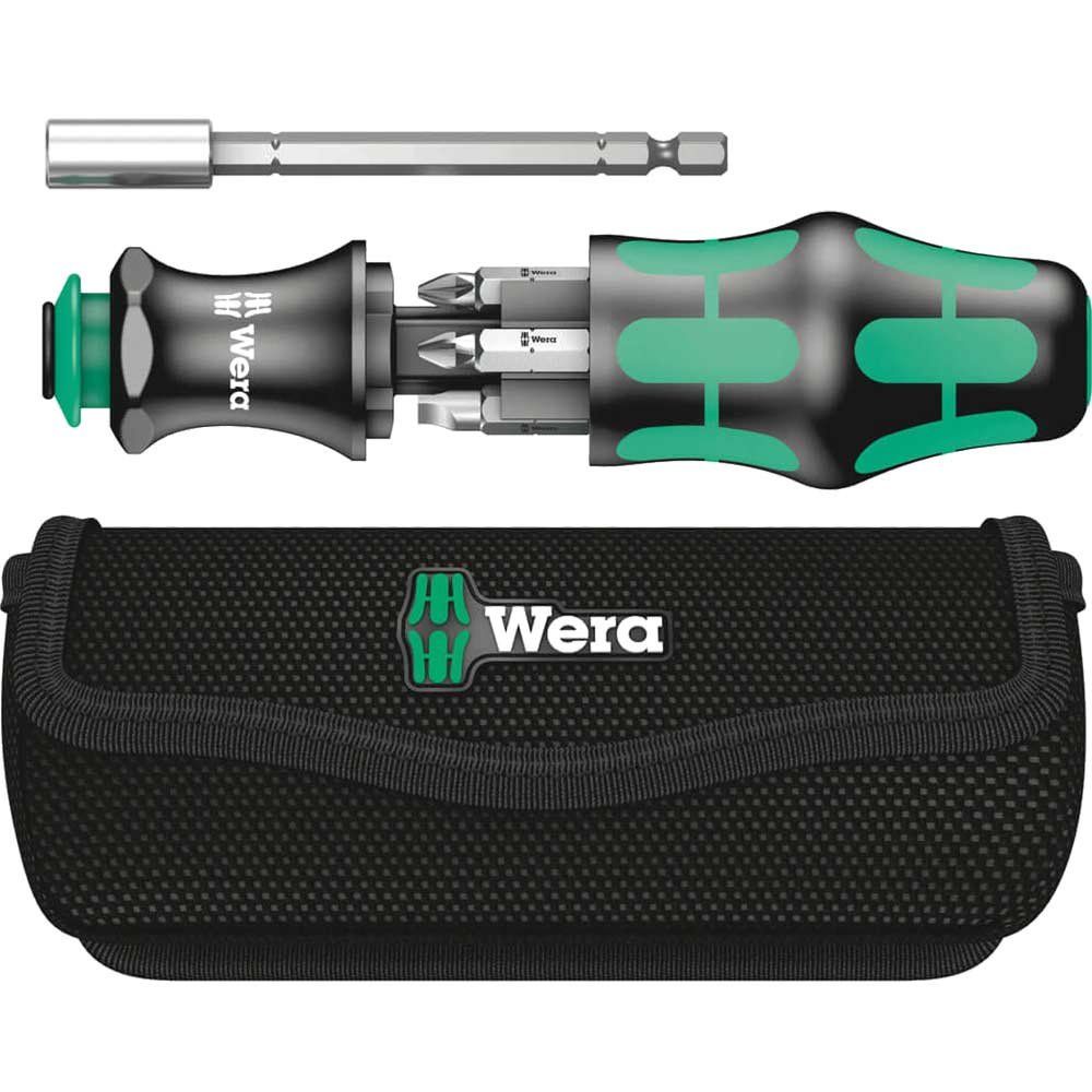 Wera 7 Piece Kraftform Kompakt 28 Screwdriver Bit Set - Image 1