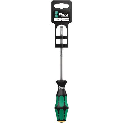Wera 335 SB Kraftform Plus Slotted Screwdriver 5.5mm 125mm