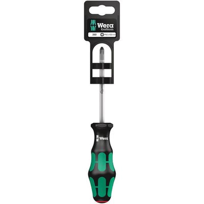 Wera 350 PH SB Kraftform Plus Phillips Screwdriver PH0 60mm