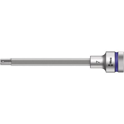 Wera 8740C HF Zyklop 1/2" Drive Hexagon Socket Bit Metric