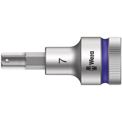 Wera 8740C HF Zyklop 1/2" Drive Hexagon Socket Bit Metric 1/2" 19mm