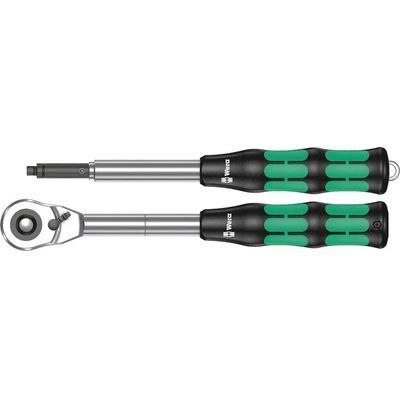 Wera 8006 C + 8797 Zyklop Hybrid Ratchet and Handle Extension Set 2 piece
