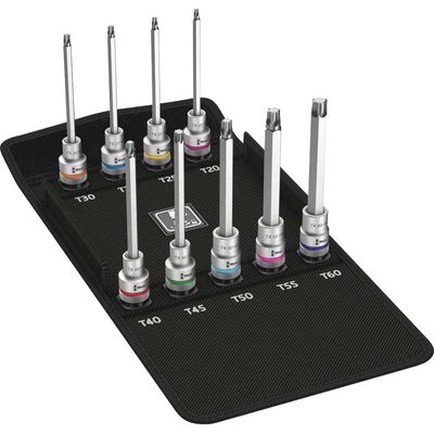 Wera 8767 Torx HF 3 1/2" Drive Zyklop Socket Bits