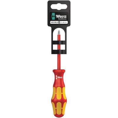 Wera 162 i PH/S SB VDE Kraftform Plus Screwdriver MOD1 80mm