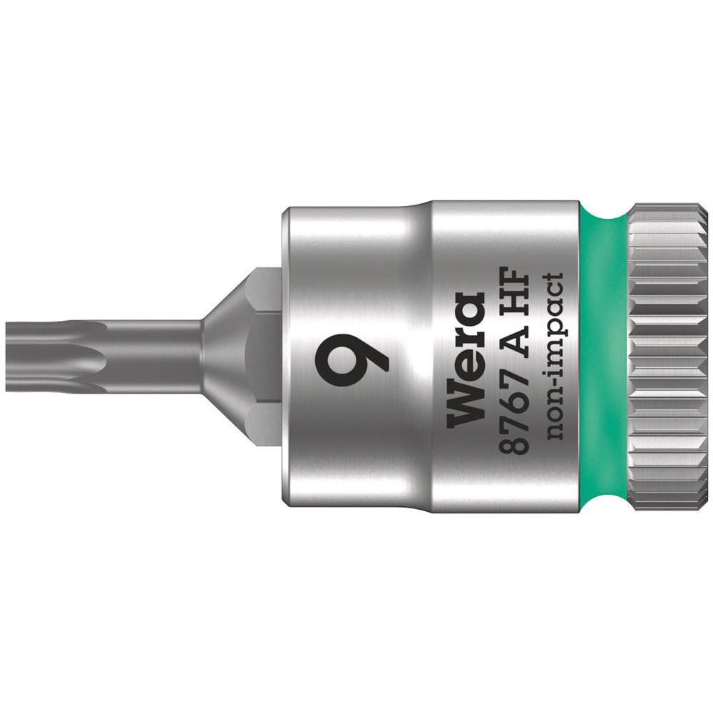Wera 8767 A HF Zyklop 1/4" Drive Torx Socket Bit 1/4" T10 - Image 1