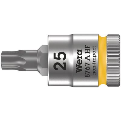 Wera 8767 A HF Zyklop 1/4" Drive Torx Socket Bit 1/4" T15