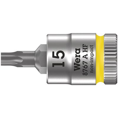 Wera 8767 A HF Zyklop 1/4" Drive Long Torx Socket Bit