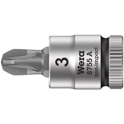 Wera 8755 A Zyklop 1/4" Drive Pozi Socket Bit