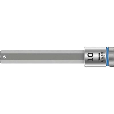 Wera 8740 B HF Zyklop 3/8" Drive Long Hexagon Socket Bit Metric 3/8" 10mm