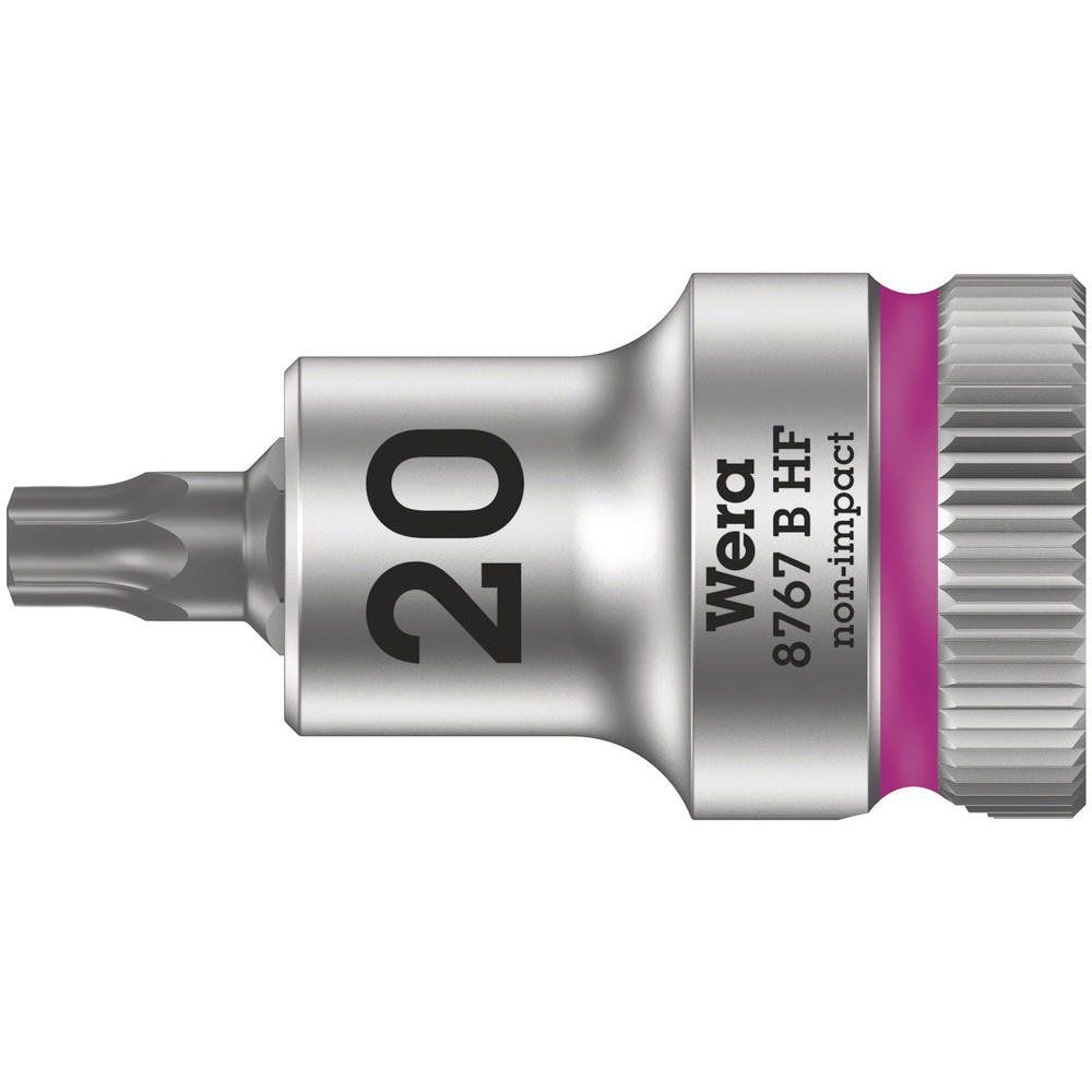 Wera 8767 B HF Zyklop 3/8" Drive Long Torx Socket Bit - Image 1