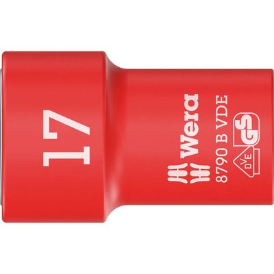 Wera 8790B Zyklop VDE 3/8" Drive Socket 3/8" 6mm