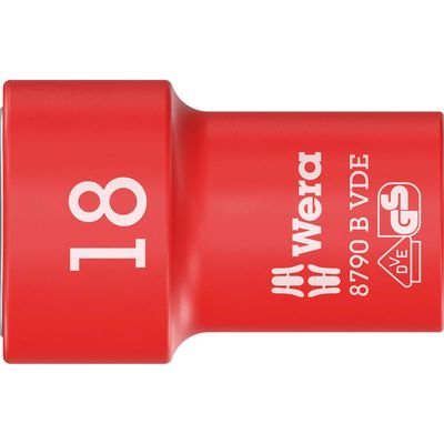 Wera 8790B Zyklop VDE 3/8" Drive Socket