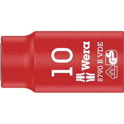 Wera 8790B Zyklop VDE 3/8" Drive Socket 3/8" 10mm