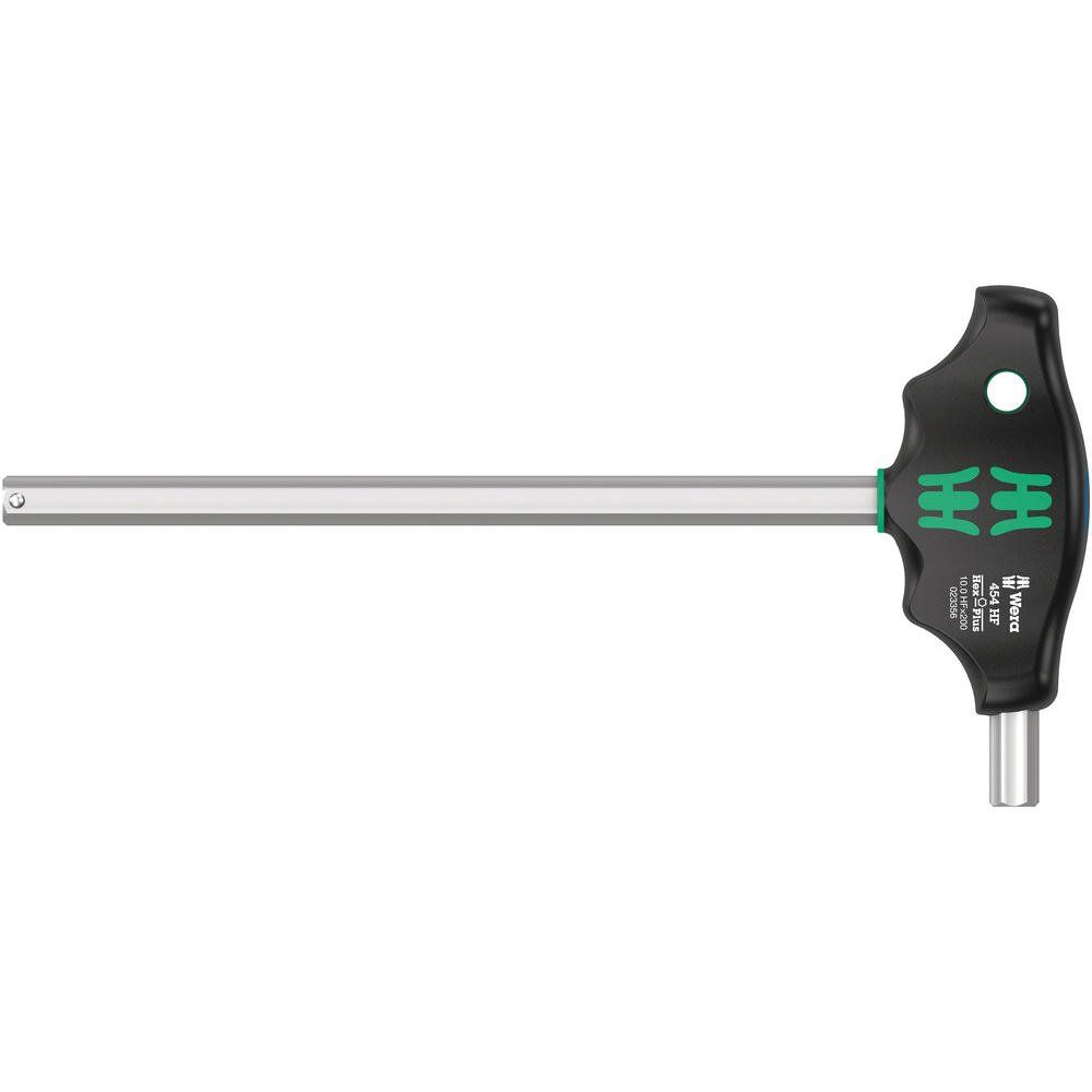 Wera 454 HF Holding Function T Handle Hex Plus Screwdriver 8mm 200mm - Image 1