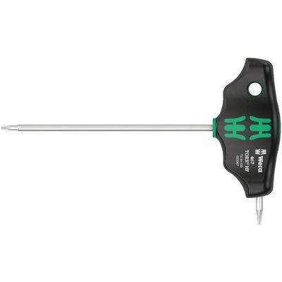 Wera 467 HF Holding Function T Handle Torx Screwdriver T30 200mm