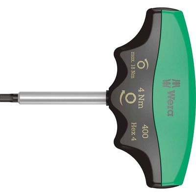 Wera 400 4mm Hex Plus Torque Indicator Screwdriver 4.0Nm