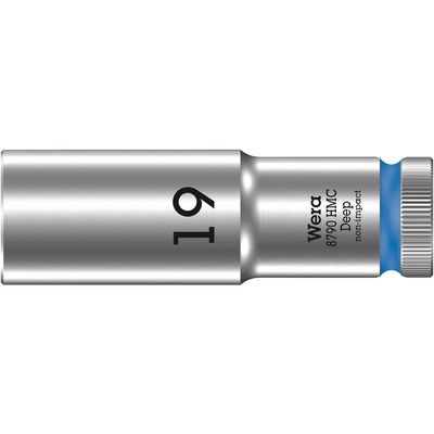 Wera 8790 HMC Deep 1/2" Drive Hexagon Socket Metric