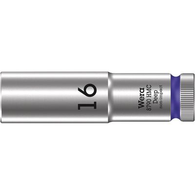 Wera 8790 HMC Deep 1/2" Drive Hexagon Socket Metric 1/2" 16mm