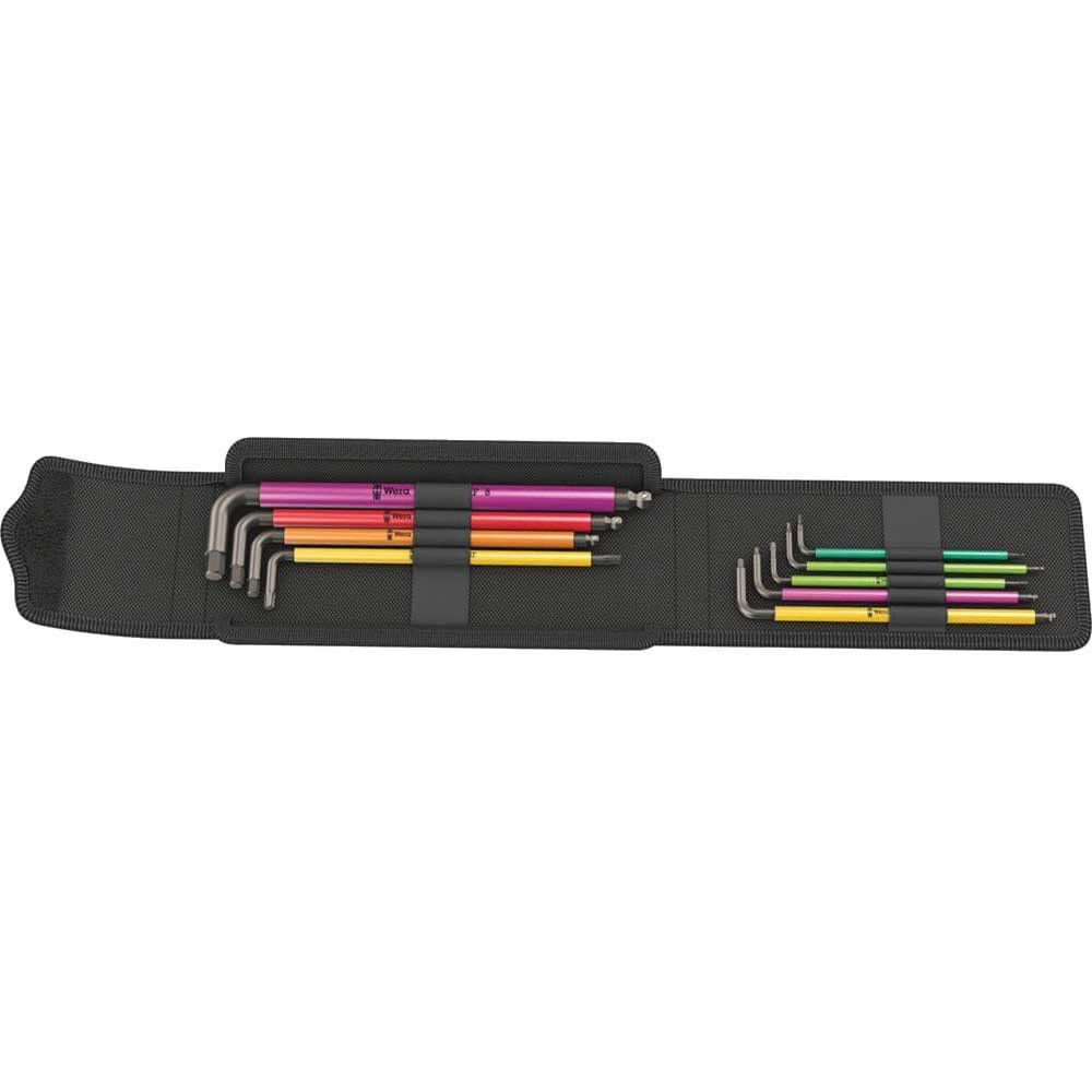 Wera Set 4 9 Piece Bicycle Hex and Torx Key Set - Image 1