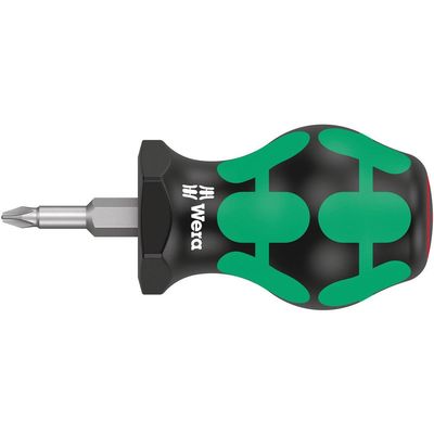 Wera 350 Stubby Phillips Screwdriver PH2 25mm