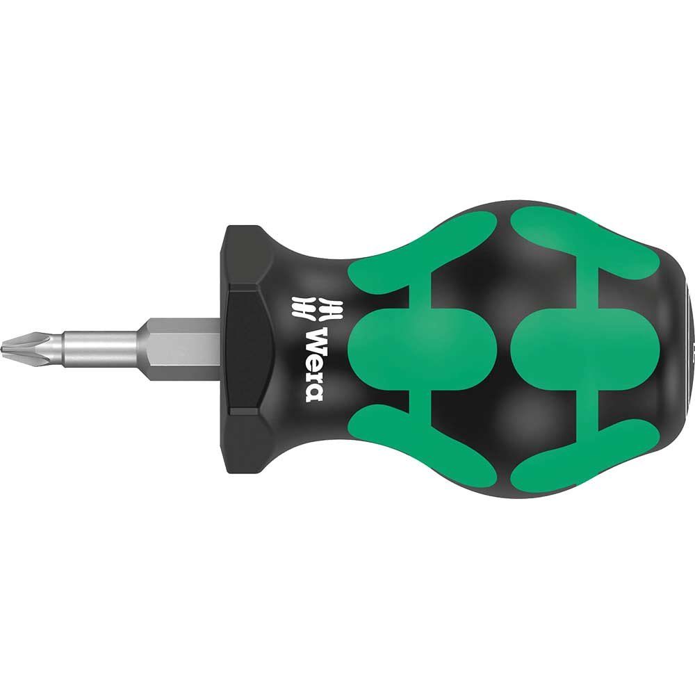 Wera 350 Stubby Pozi Screwdriver PZ1 25mm - Image 1