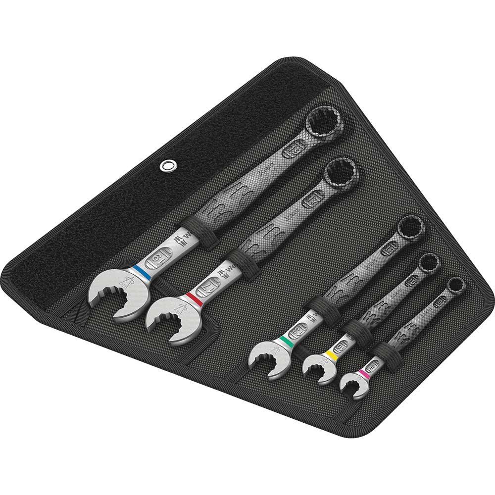 Wera 5 Piece 6003 2Go Joker Combination Spanner Set - Image 1