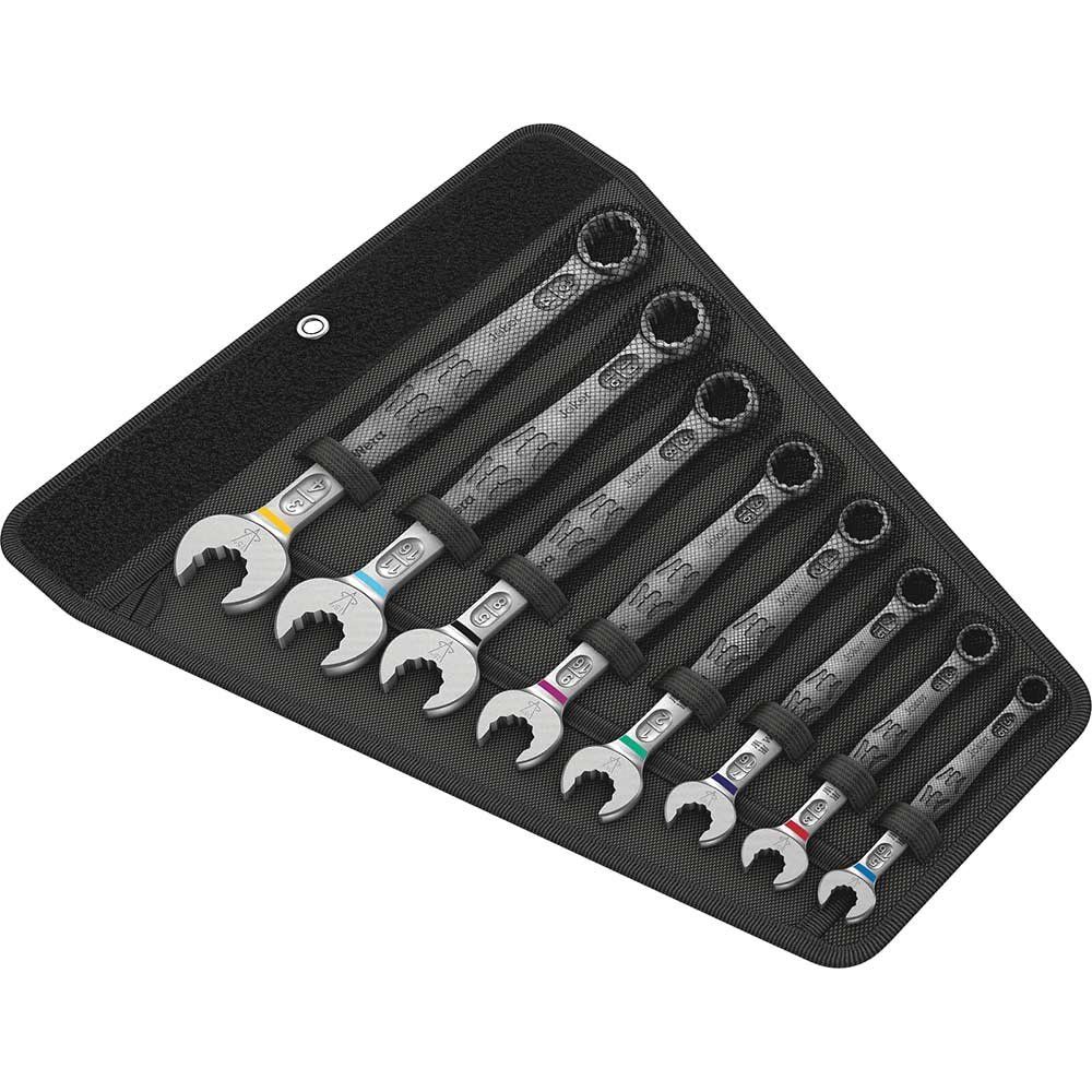 Wera 8 Piece Joker Combination Spanner Set Imperial - Image 1