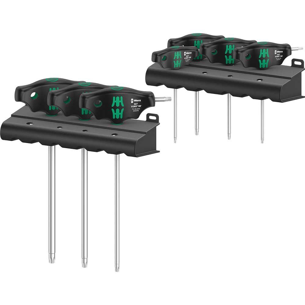 Wera 467/7 TORX® HF Set 1 - T-Handle TORX® Screwdrivers with Holding Function (7 Pieces) - Image 1