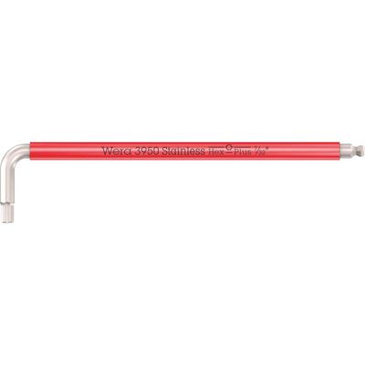 Wera 3950 SPKL Stainless Steel Multicolour Hex Key Imperial 7/32"
