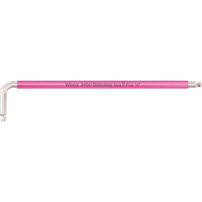 Wera 3950 SPKL Stainless Steel Multicolour Hex Key Imperial 1/8"