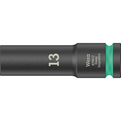 Wera 8790C Impaktor 1/2" Drive Deep Hexagon Impact Socket 1/2" 13mm