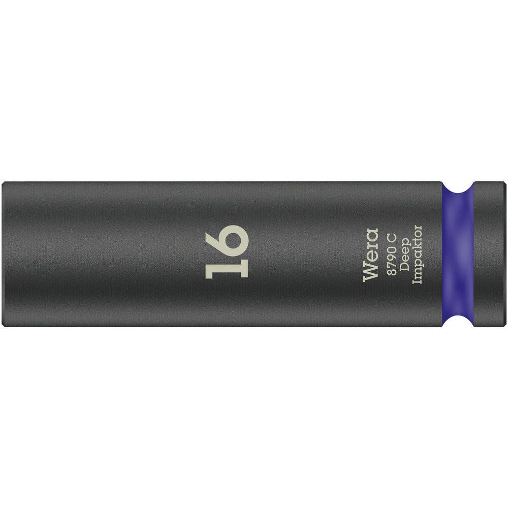 Wera 8790C Impaktor 1/2" Drive Deep Hexagon Impact Socket 1/2" 15mm - Image 1