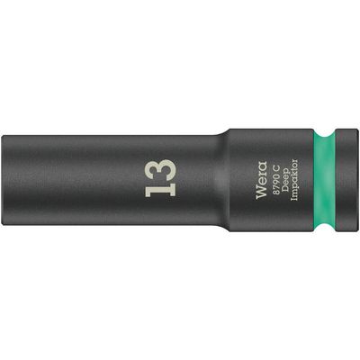 Wera 8790C Impaktor 1/2" Drive Deep Hexagon Impact Socket