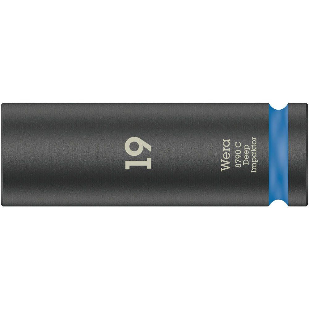 Wera 8790C Impaktor 1/2" Drive Deep Hexagon Impact Socket - Image 1