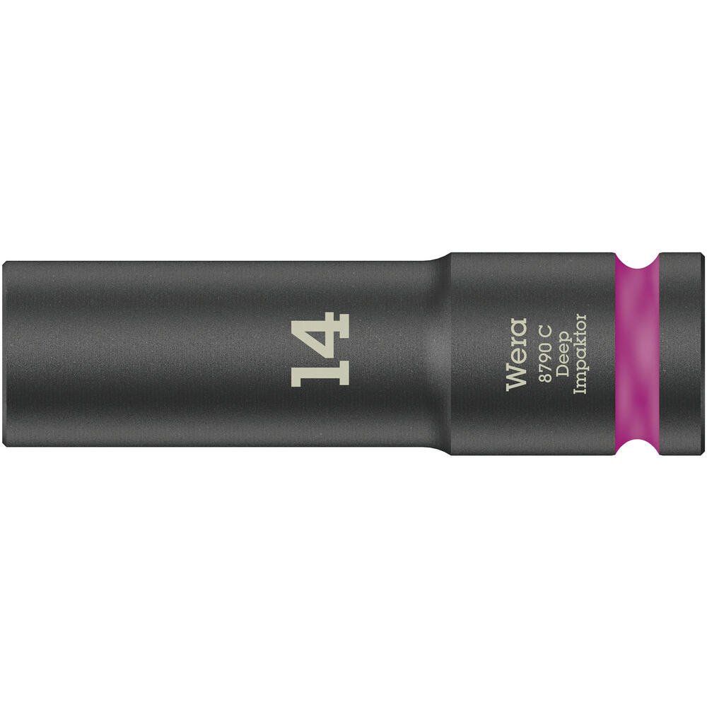 Wera 8790C Impaktor 1/2" Drive Deep Hexagon Impact Socket - Image 1