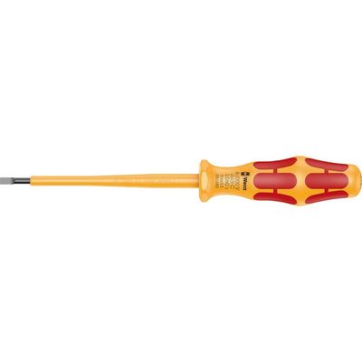 Wera 1060I Kraftform VDE Insulated Slotted Screwdriver