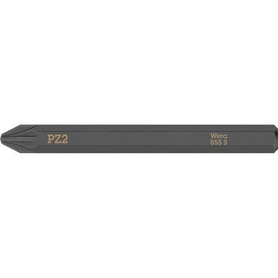 Wera 855 S Pozi Screwdriver Bit for Hand Impact Drivers