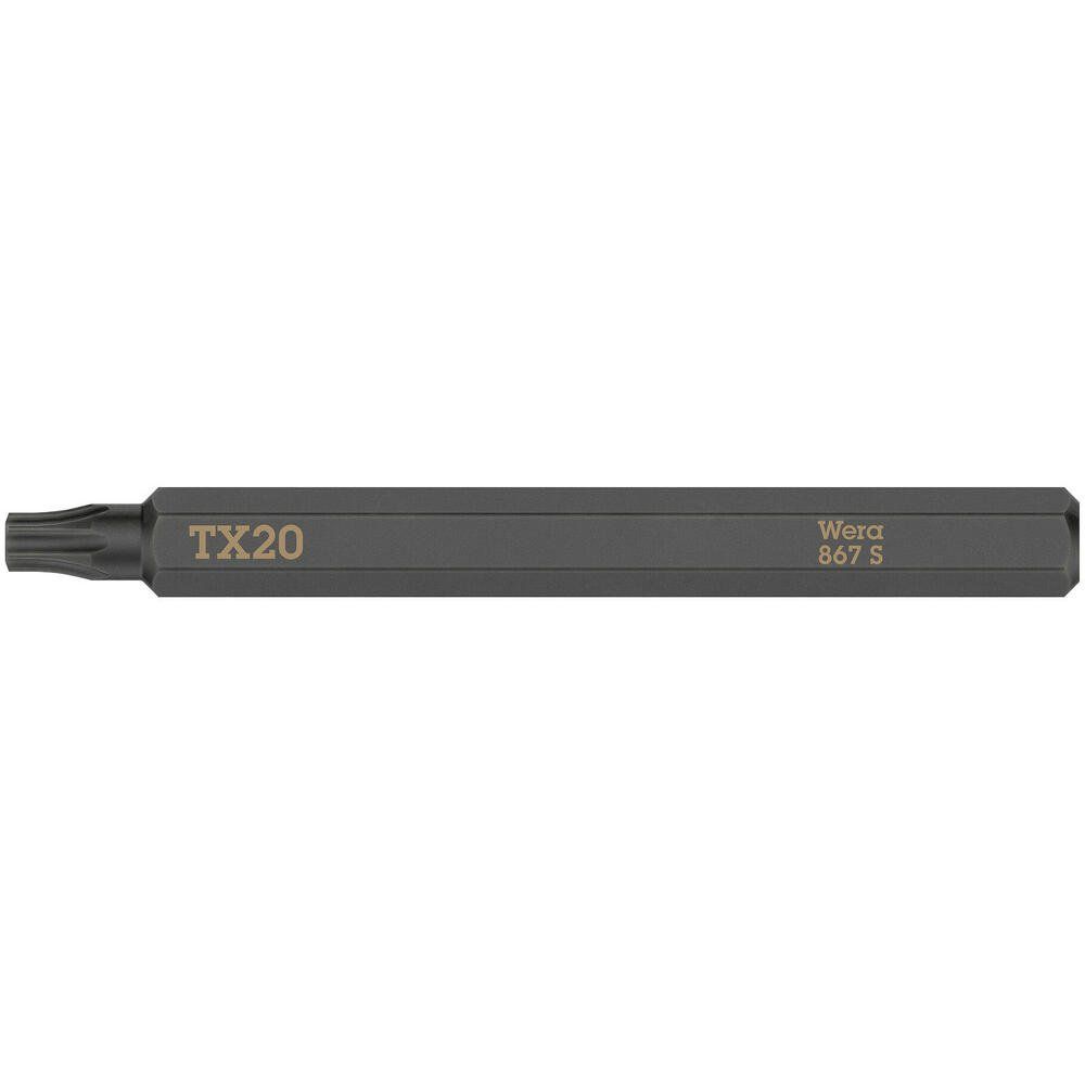 Wera 867 S Torx Screwdriver Bit for Hand Impact Drivers - Image 1