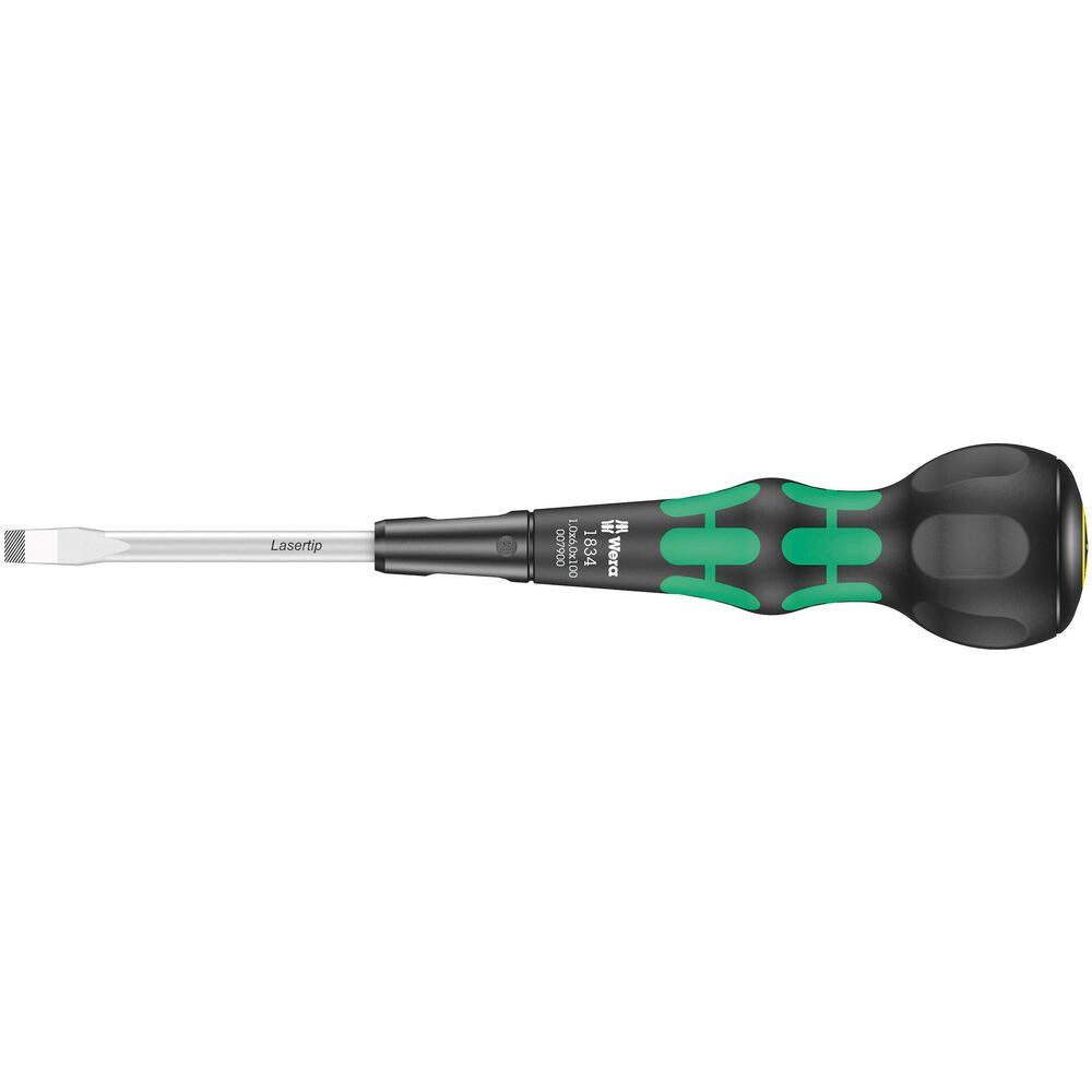 Wera 1834 Kraftform Ball Grip Slotted Screwdriver - Image 1